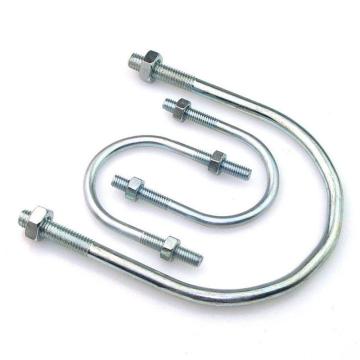 哈德威 U型螺栓帶2個螺母，M16-425，16寸，鍍鋅